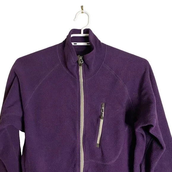 MEC Women's Purple Fleece Full Zip Performance Wear Jacket - Picture 2 of 9